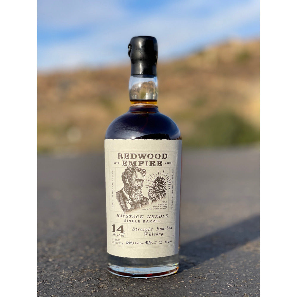 Redwood-Empire-Haystack-Needle-Single-Barrel-Bourbon-Whiskey.jpg Redwood Empire Haystack 14 Year Single Barrel SDBB Private Selection - Image 1