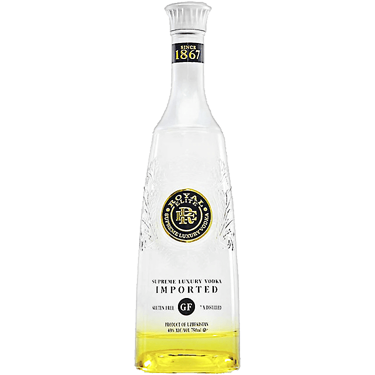 RoyalEliteSupremeLuxuryGFVodka-01_5_1200x1200_76d2b48a-b4cf-4d59-a32a-c57045dbbdcf.png Royal Elite Supreme Luxury Gluten-Free Vodka, 750mL - Image 1