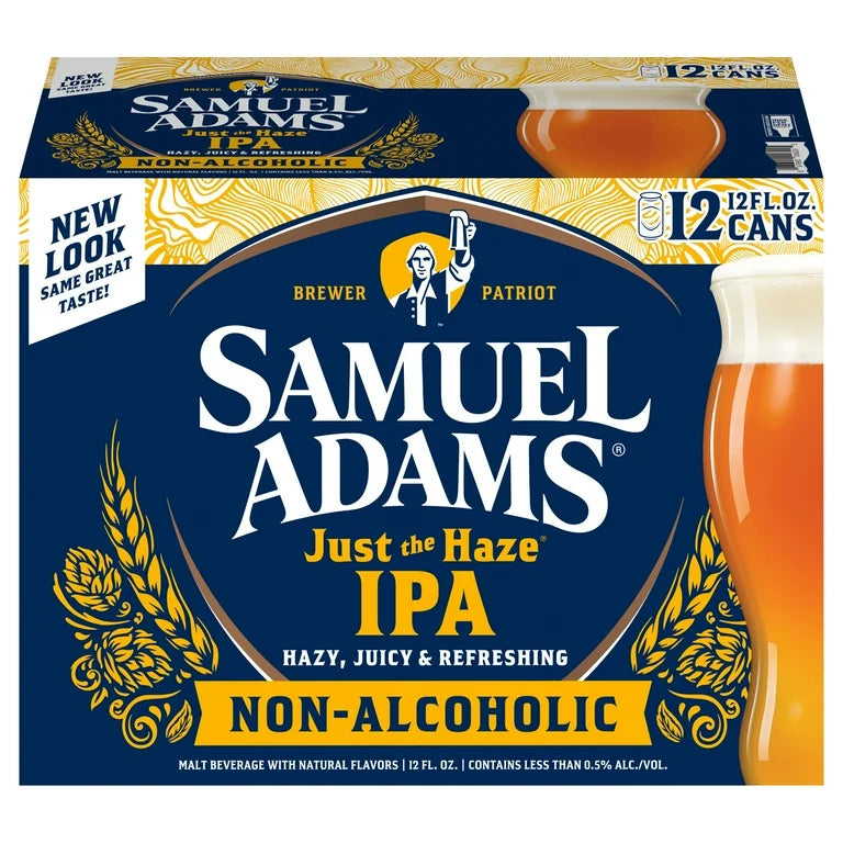 SamAdamsJustTheHazeNAIPA12pkCn.jpg Sam Adams Just The Haze NA IPA - Image 1