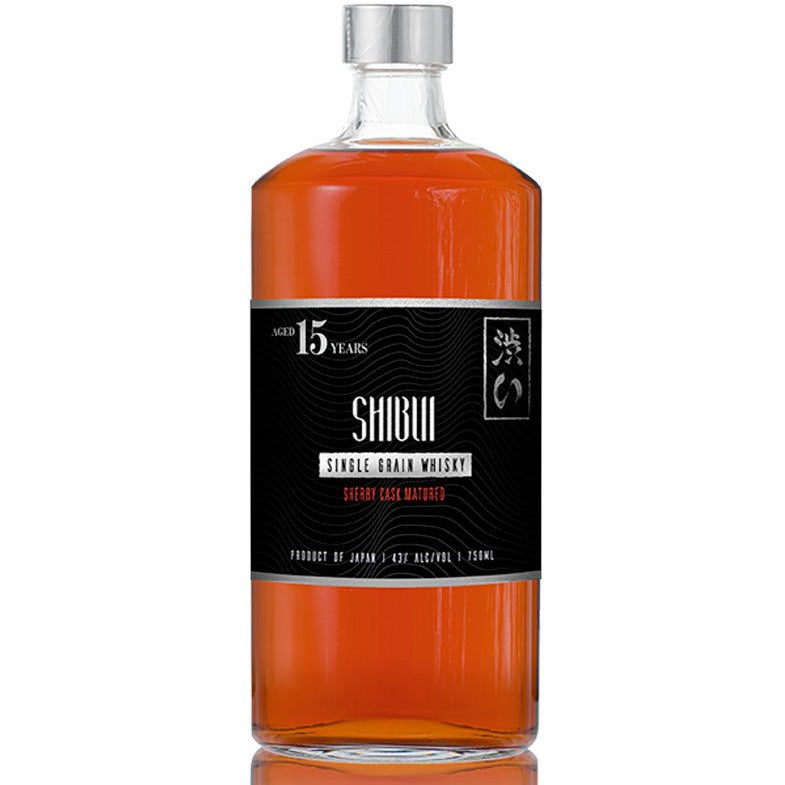 Shibui-15-Year-Single-Grain-Sherry-Cask-Whisky-750ml.jpg Shibui 15 Year Single Grain Sherry Oak Whisky 750ml - Image 1