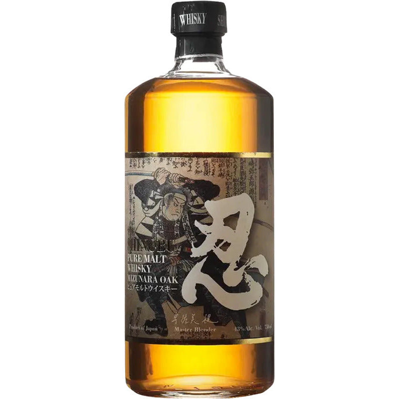 ShinobuPureMaltWhiskyMizunaraOak.jpg Shinobu Pure Malt Whisky Mizunara Oak - Image 1