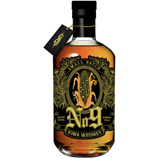 SlipKnot-No.-9-Small-Batch-Iowa-Whiskey.jpg SlipKnot No. 9 Small Batch Iowa Whiskey - Image 1