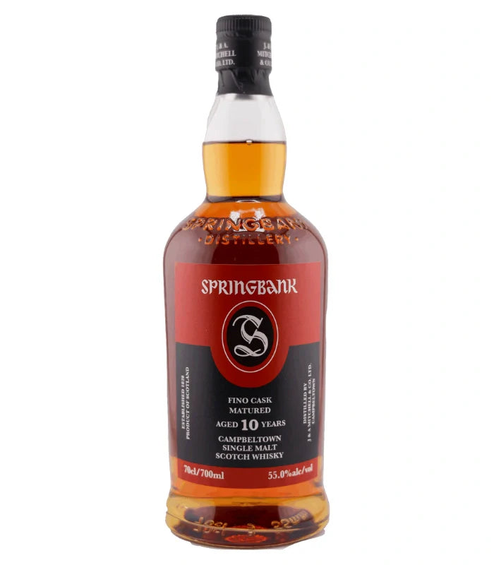 Springbank10YearFinoCaskSingleMaltScotchWhisky700mL.jpg Springbank 10 Year Fino Cask Single Malt Scotch Whisky 700ml - Image 1