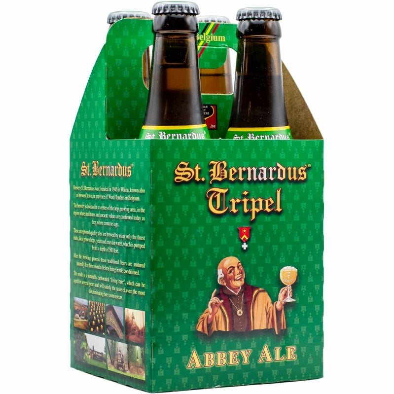 StBernardusTripelAbbeyAle4pkBtl.jpg St Bernardus Tripel Abbey Ale - Image 1