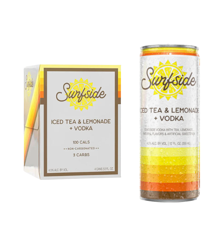 SurfsideIcedTea_Lemonade_Vodka4-Pack.png Surfside Iced Tea & Lemonade + Vodka 4-Pack - Image 1