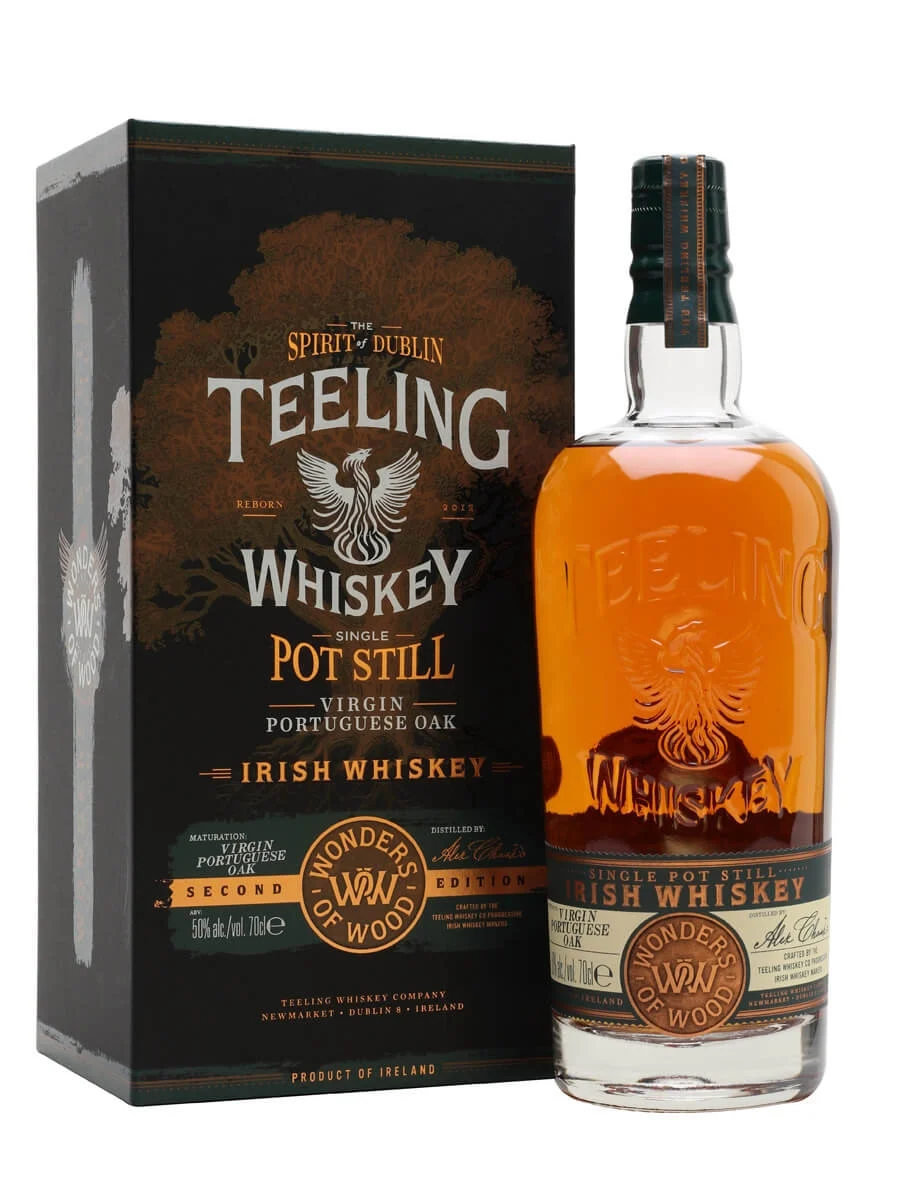 Teeling-Pot-Still-Virgin-Portuguese-Oak.webp Teeling Pot Still Virgin Portuguese Oak - Image 1