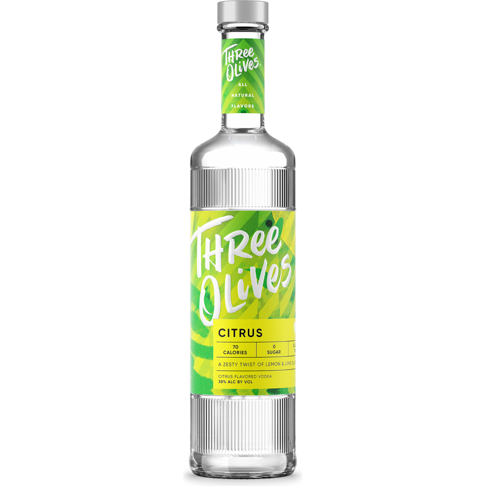 ThreeOlivesCitrusVodka.png Three Olives Citrus Vodka - Image 1