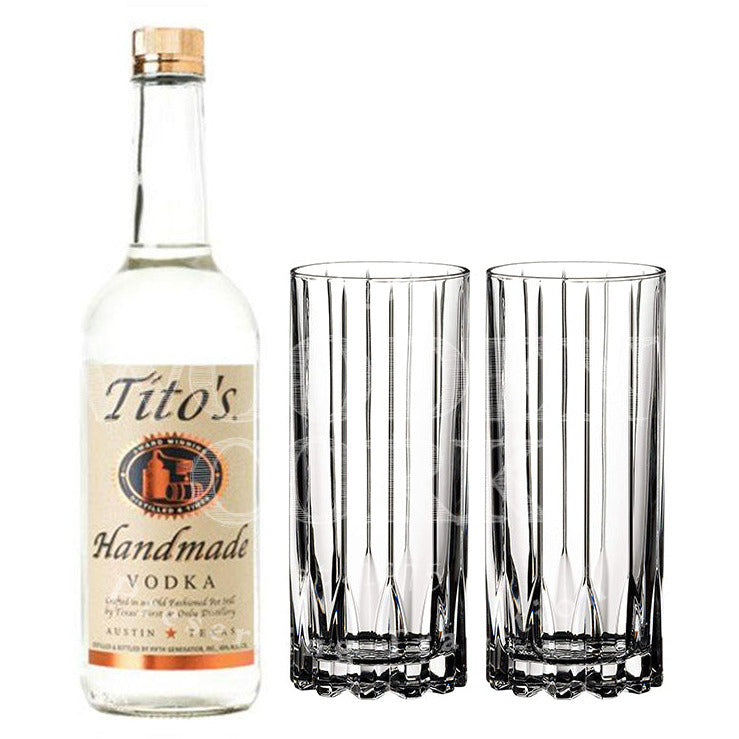 TitosHighball.jpg Tito's Vodka with Glass Set Bundle - Image 1