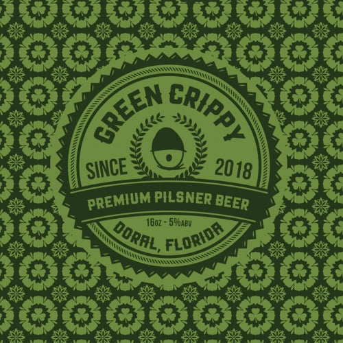 TrippingAnimalsGreenCrippyPilsner.jpg Tripping Animals Green Crippy Pilsner - Image 1