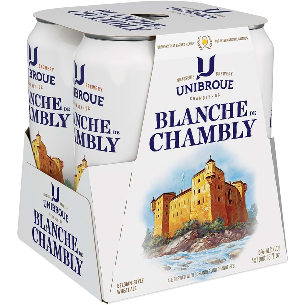 UnibroueBlancheDeChambly4pkCn.jpg Unibroue Blanche De Chambly - Image 1