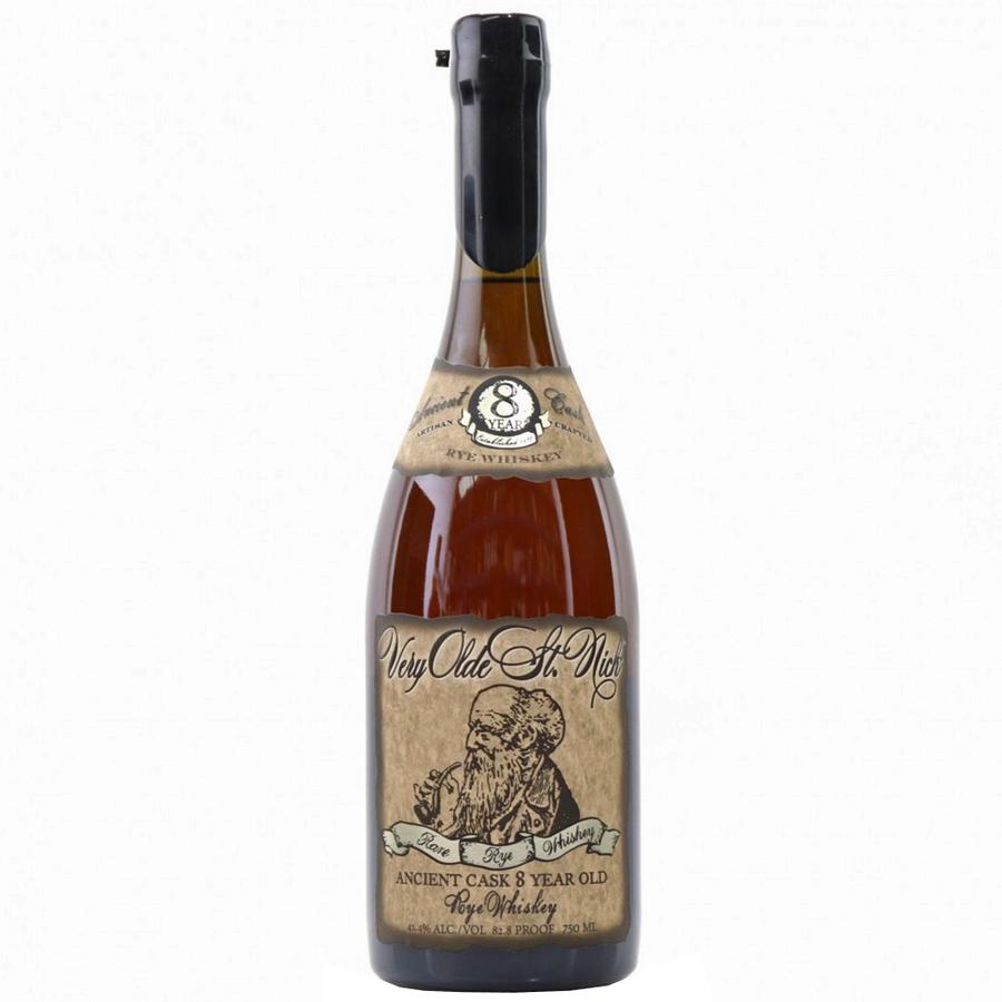 VeryOldStNickAncient8yrRye_900x_639360ea-af96-4a4e-a436-9d7abae2095c.jpg Very Olde St. Nick Ancient Cask 8 Year Old Rye - Image 1