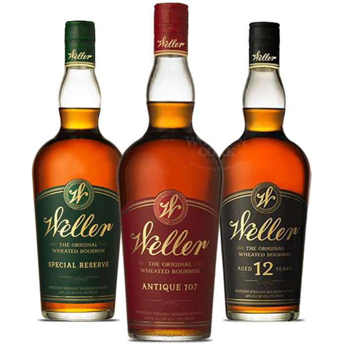W.L.-Weller-Special-Reserve-Weller-Antique-107-Weller-12-Year-Bundle.jpg W.L. Weller Special Reserve & Antique 107 & 12 Year Bundle - Image 1