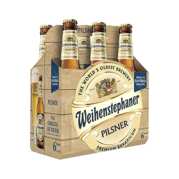 WeihenstephanerPilsner6pk.jpg Weihenstephaner Pilsner - Image 1