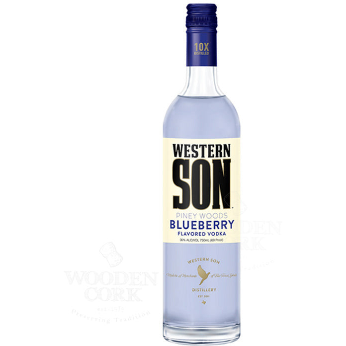 Wester-Son-Blueberry-Flavored-Vodka.jpg Western Son Blueberry Flavored Vodka - Image 1