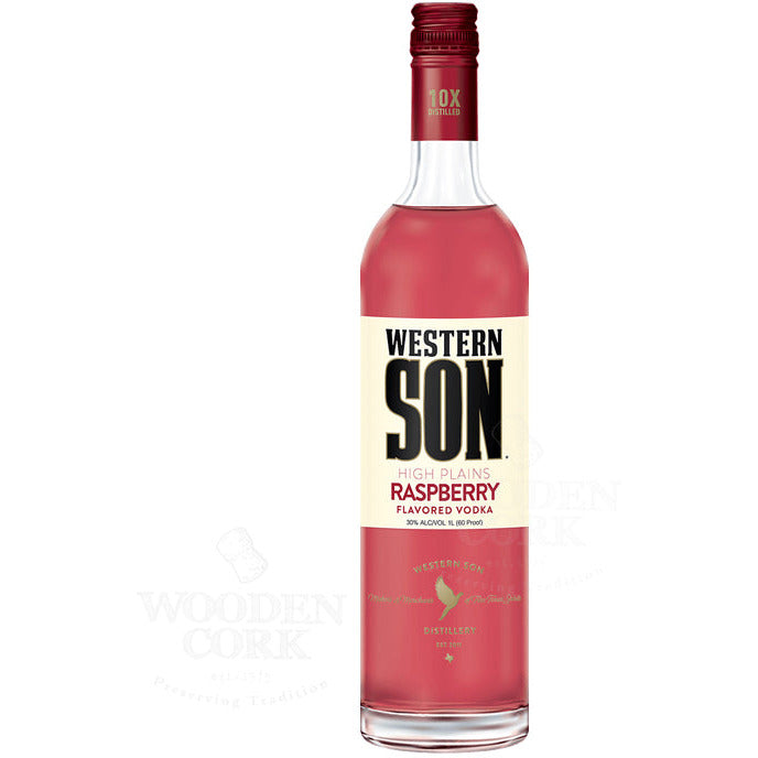 Wester-Son-Raspberry-Flavored-Vodka.jpg Western Son Raspberry Flavored Vodka - Image 1