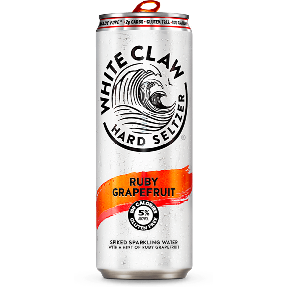 White_Claw_Hard_Seltzer_Ruby_Grapefruit.png White Claw Hard Seltzer Ruby Grapefruit 6pk - Image 1