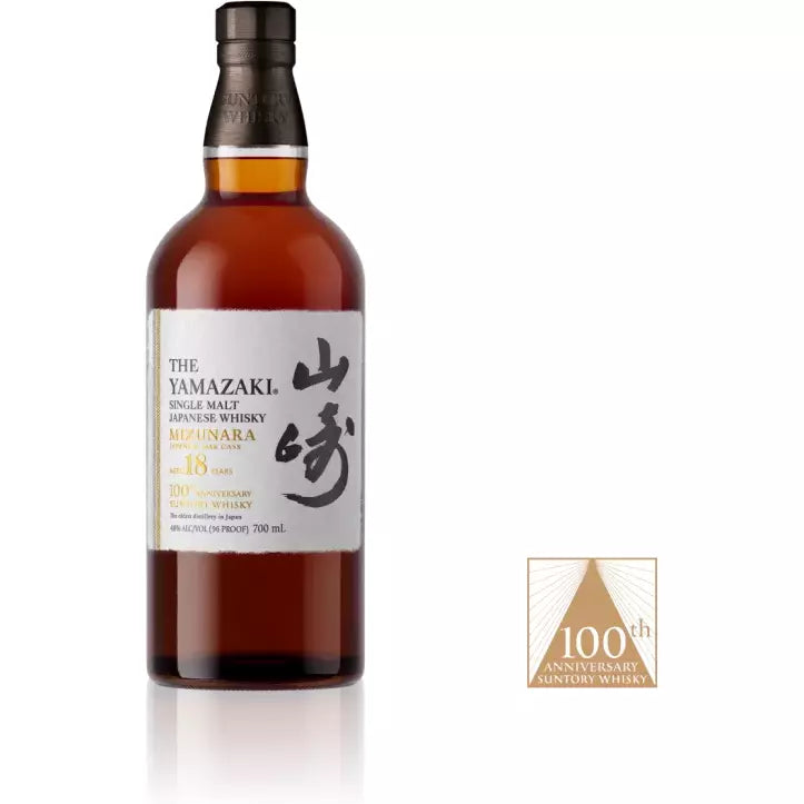 Yamazaki_18YO_Product_Overview_png.jpg The Yamazaki 18 Year Mizunara 100th Anniversary Limited Edition - Image 1