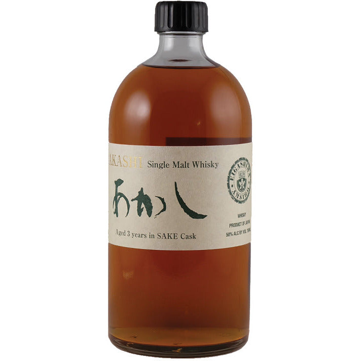 akashi-eigashima-shuzo-single-malt-whisky.jpg Akashi 5 Years Old Sake Cask Single Malt Whisky - Image 1