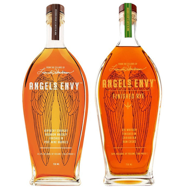 angels-envy-whiskey-bundle.jpg Angel's Envy Bourbon & Rye Whiskey Bundle - Image 1