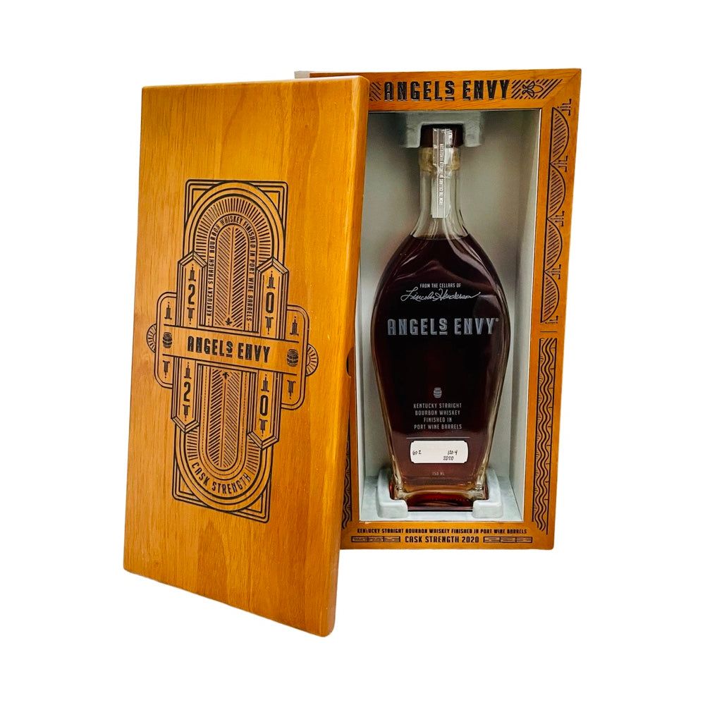 angelsenvycask2020.jpg Angel's Envy Cask Strength Bourbon 2020 Limited Edition - Image 1