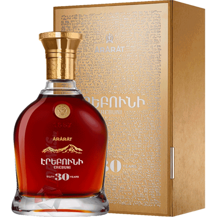 ararat-erbuny-30-year-cognac.png Ararat Erebuni 30Yr Brandy - Image 1