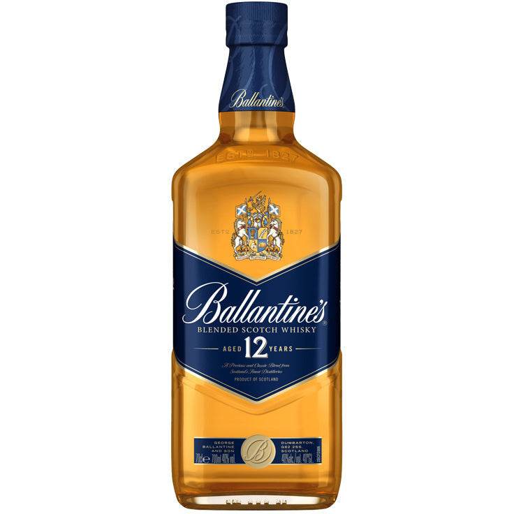 ballantines-12-year-old-scotch-whisky.jpg Ballantine's Blended Scotch Finest 12 Yr - Image 1