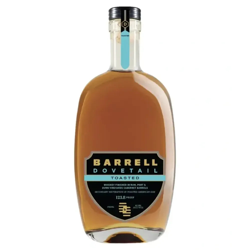 barrell-whiskey-toasted-dovetail-123-8-proof-750ml-bourbon-133.jpg Barrell Whiskey Toasted Dovetail 123.8 Proof 750ml - Image 1