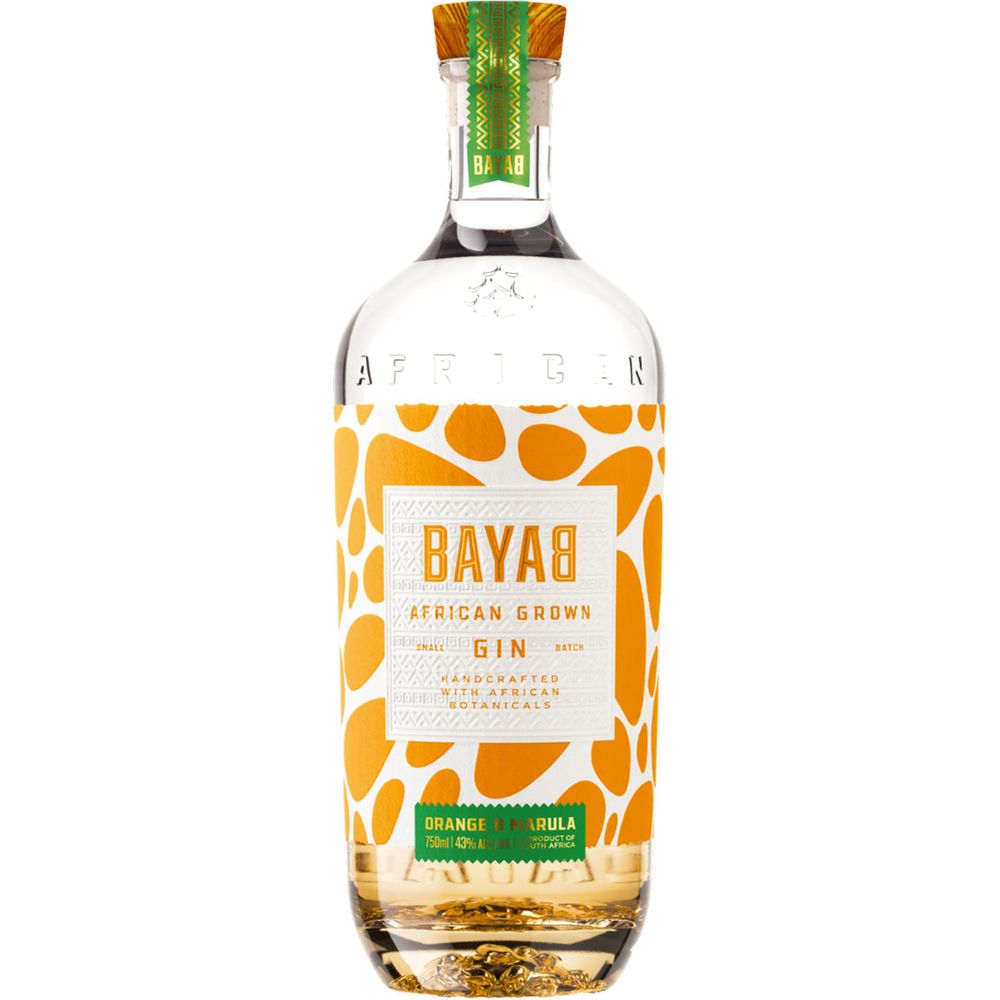 bayab-orange-gin.jpg Bayab Burnt Orange & Marula Gin - Image 1