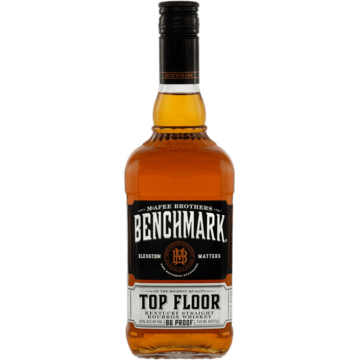 benchmark-top-floor-bourbon.png Benchmark Elevation Matters Top Floor Kentucky Straight Bourbon Whiskey - Image 1