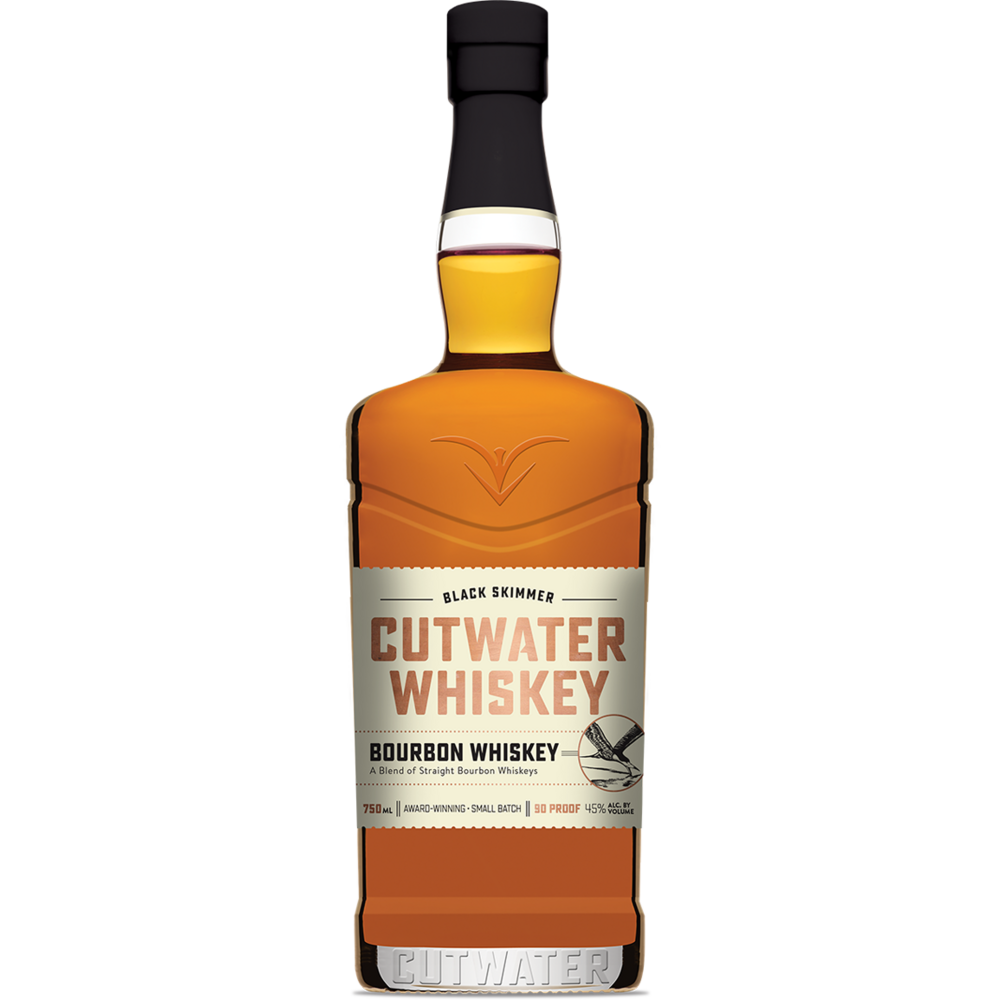 black-skimmer-bourbon_oct-2018.png Cutwater Black Skimmer Bourbon Whiskey - Image 1