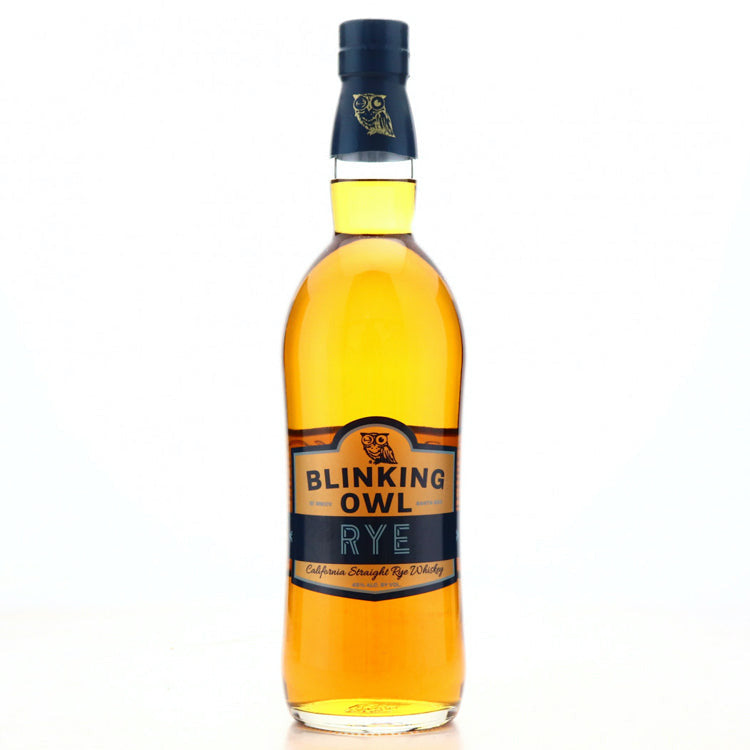 blinking-owl-rye-whiskey.jpg Blinking Owl Straight Rye Whiskey Single Barrel 2 Yr - Image 1