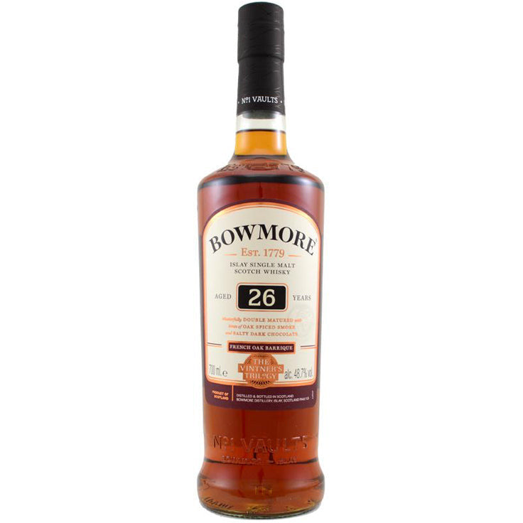 bowmore-26-year-old-single-malt-scotch-whisky.jpg Bowmore Single Malt Scotch The Vintner's Trilogy French Oak Barriques 26 Yr - Image 1
