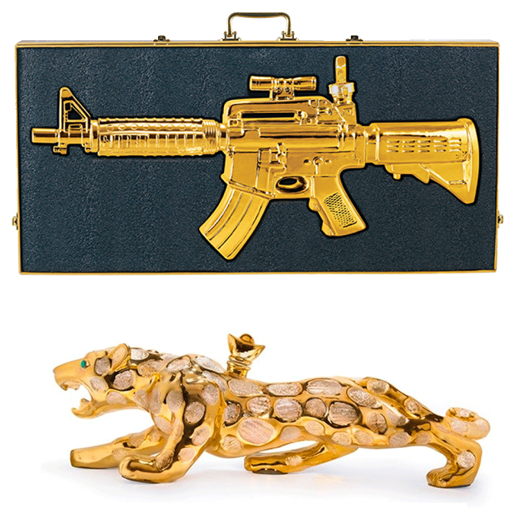 casino-azul-bundle.png Casino Azul Jaguar & Gold Rifle Tequila Bundle - Image 1