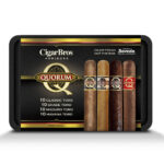Quorum Premium Cigars Set + Personal Humidor by CigarBros
