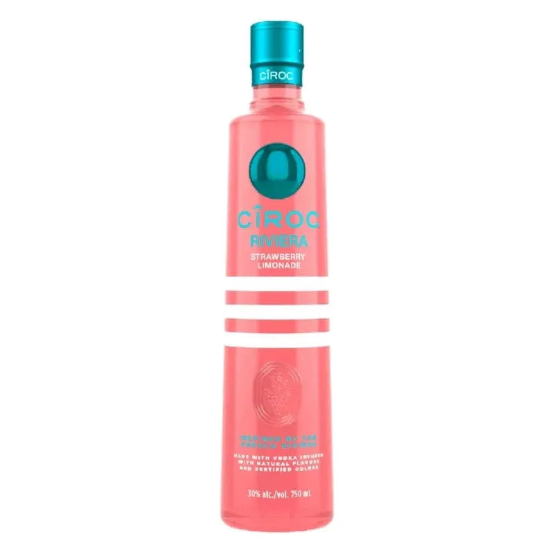 ciroc-riviera-strawberry-lemonade-vodka-750ml-1133109431.jpg Ciroc Riviera Strawberry Lemonade Vodka 750mL - Image 1