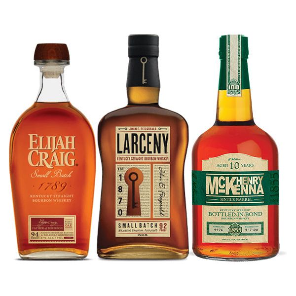 combo2.jpg Henry McKenna, Larceny Small Batch & Elijah Craig Small Batch Bundle - Image 1