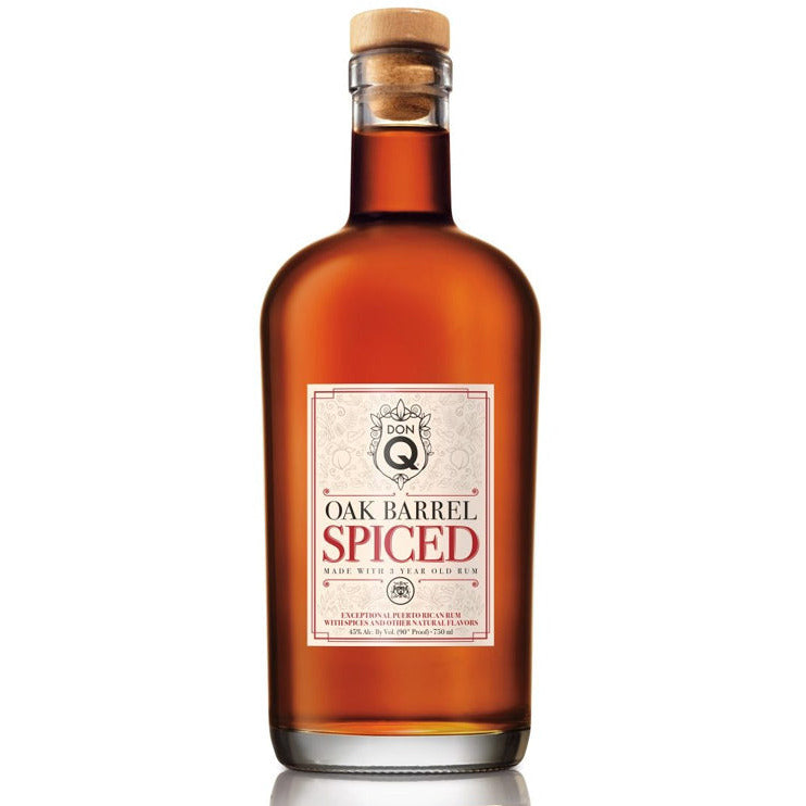 destileria-serralles-don-q-oak-barrel-spiced-rum.jpg Destilería Serrallés Don Q Oak Barrel Spiced Rum 90 Proof - Image 1