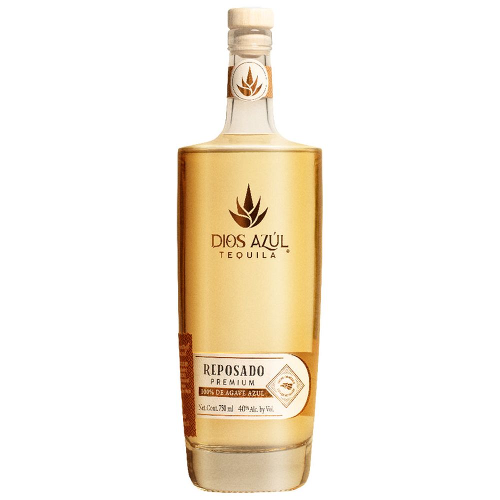 dios-azul-tequila-reposado_1022x1022_c9cb52cc-ce92-46eb-9429-d17510cd2820.jpg Dios Azul Reposado Tequila 750ml - Image 1