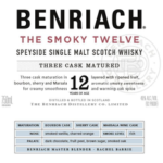 BenRiach 12 Years Old The Smoky Twelve Three Cask Matured Speyside Single Malt Scotch Whisky