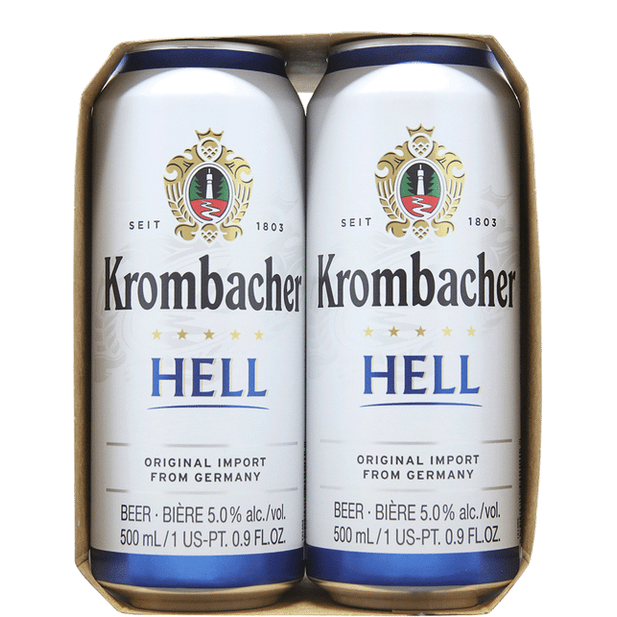 e658bf51160446ddef42ecd6c98468e4.png Krombacher Hell - Image 1
