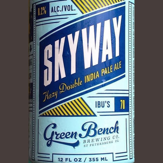 ead85e987b093b746cb81ed891ceec28.jpg Green Bench Skyway Hazy Double IPA - Image 1