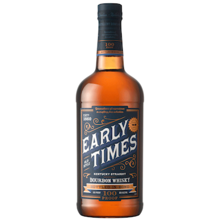 early-times-bourbon-whisky.png Early Times Bottled-in-Bond Kentucky Straight Bourbon Whisky - Image 1