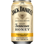 Jack Daniels Whiskey Honey & Lemonade 4pk Can