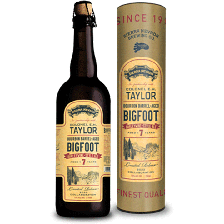 eh-taylor-big-foot.png Buffalo Trace Collaboration - E.H. Taylor Bourbon Barrel-Aged Bigfoot - Image 1