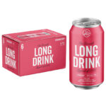 Long Drink Cranberry Soda  6pk