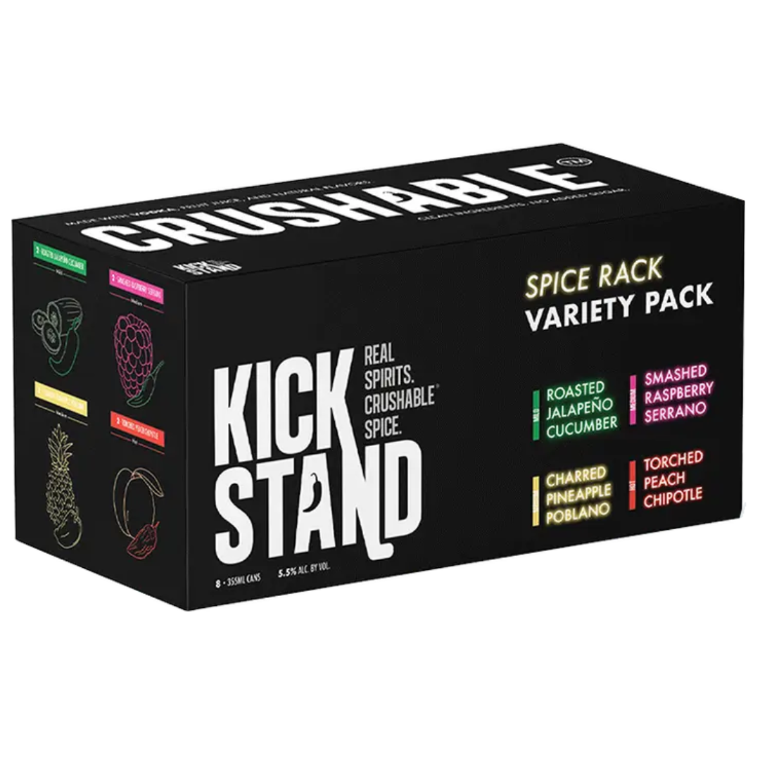 f88bda3a85ba4b8399680d14d3a2d8d7.png Kickstand Cocktails Variety Pack 8Pk - Image 1