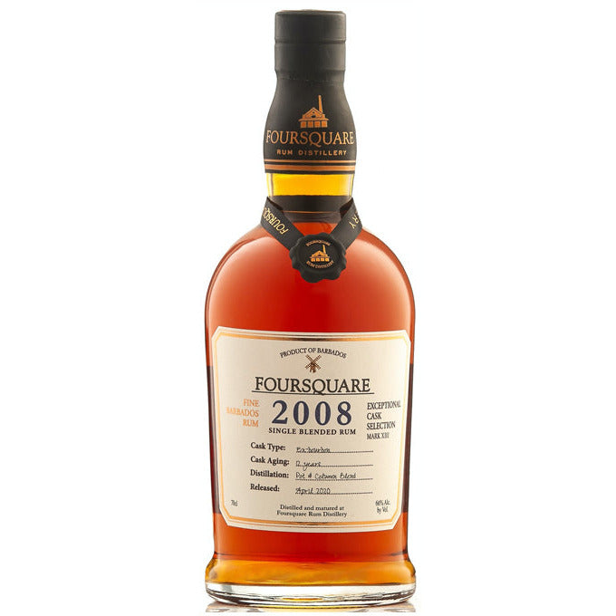 foursquare-distillery-12-year-old-exceptional-cask-selection-rum.jpg Foursquare Distillery 12 Year Old Exceptional Cask Selection Single Blended Rum - Image 1