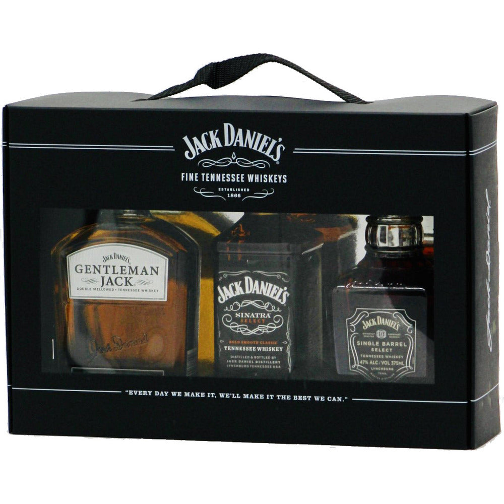 fullsizeoutput_5789.jpg Jack Daniel's 375ml 3 Bottle Set - Gentleman Jack, Sinatra Select, Single Barrel - Image 1