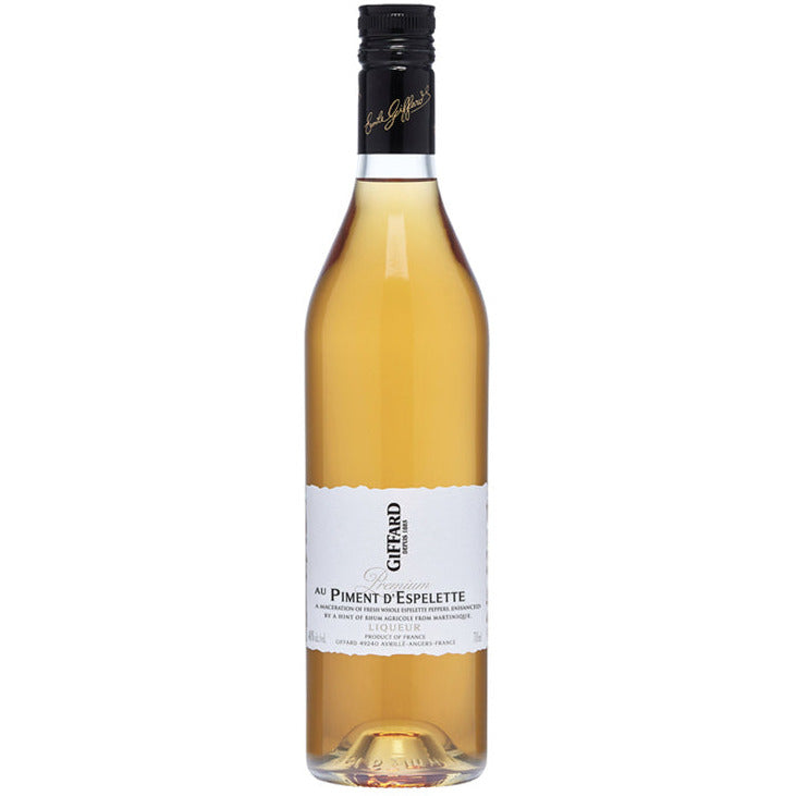 giffard-piment-despelette-liqueur.jpg Giffard Piment d'Espelette Premium Liqueur - Image 1