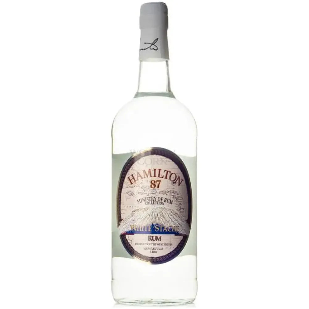 hamilton-87-white-stache-rum-418.jpg Hamilton 87 White 'Stache Rum - Image 1